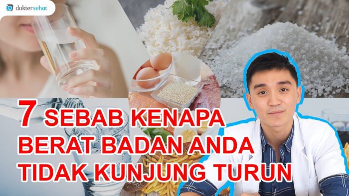 7 Penyebab Berat Badan Tak Kunjung Turun