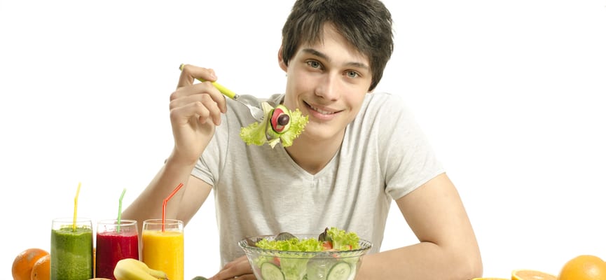 doktersehat-pria-makanan-bergizi-sehat-sayur-buah-bahagia-diet-sindrom-metabolik
