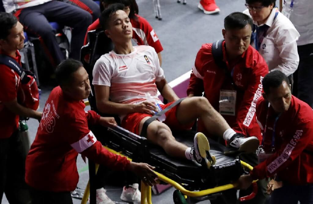Atlet Bulutangkis Anthony Ginting Kram Otot, Apa Penyebabnya?