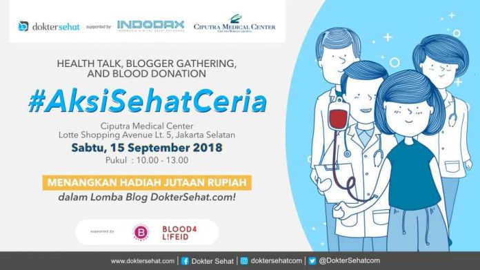 aksisehatceria-donor-darah-health-talk-doktersehat