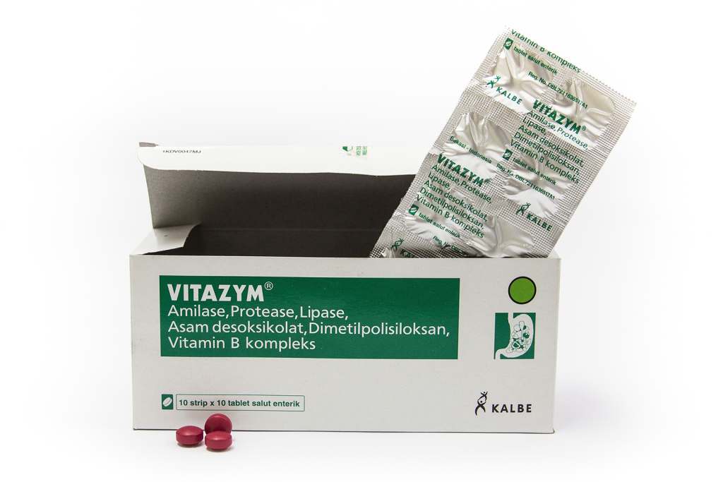 Vitazym – Manfaat, Dosis, dan Efek Samping