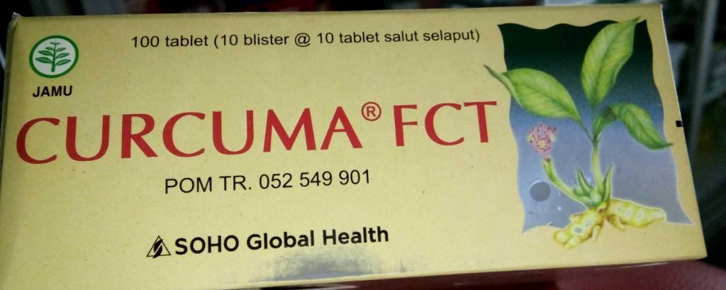 Curcuma FCT – Manfaat, Dosis, dan Efek Samping