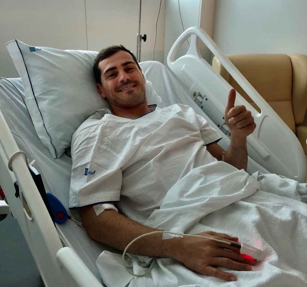 Sedang Latihan, Iker Casillas Kena Serangan Jantung