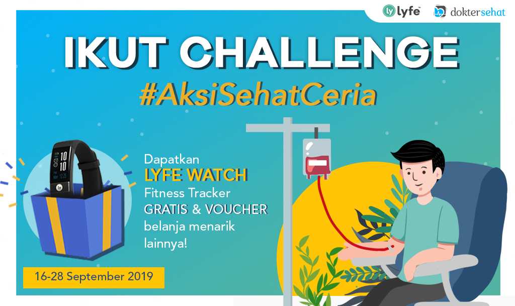 Challenge #AksiSehatCeria 2019, Dapatkan Total Hadiah Jutaan Rupiah!