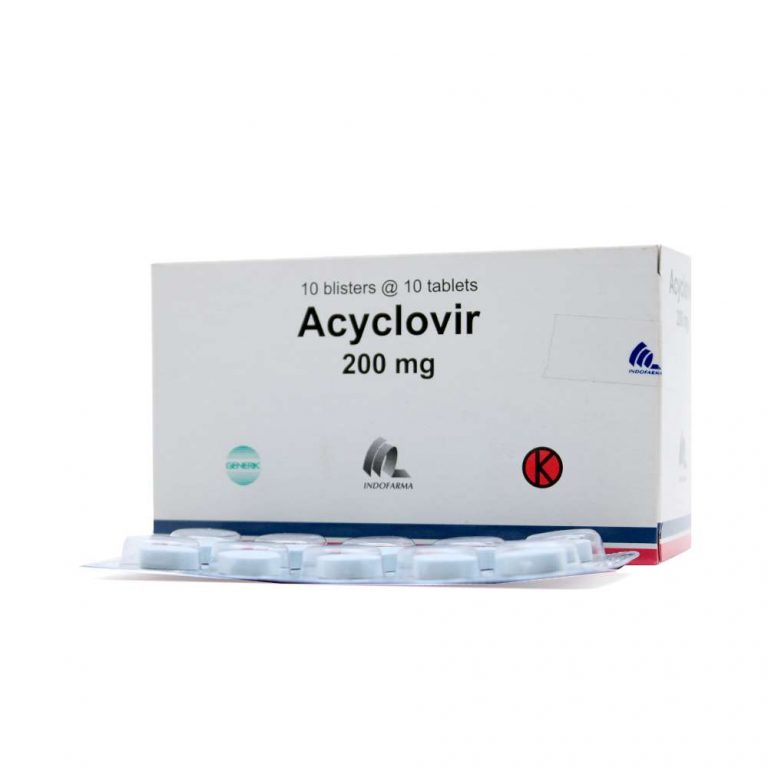 Acyclovir 200 Mg Tab IF | Obat Dan Vitamin - DokterSehat