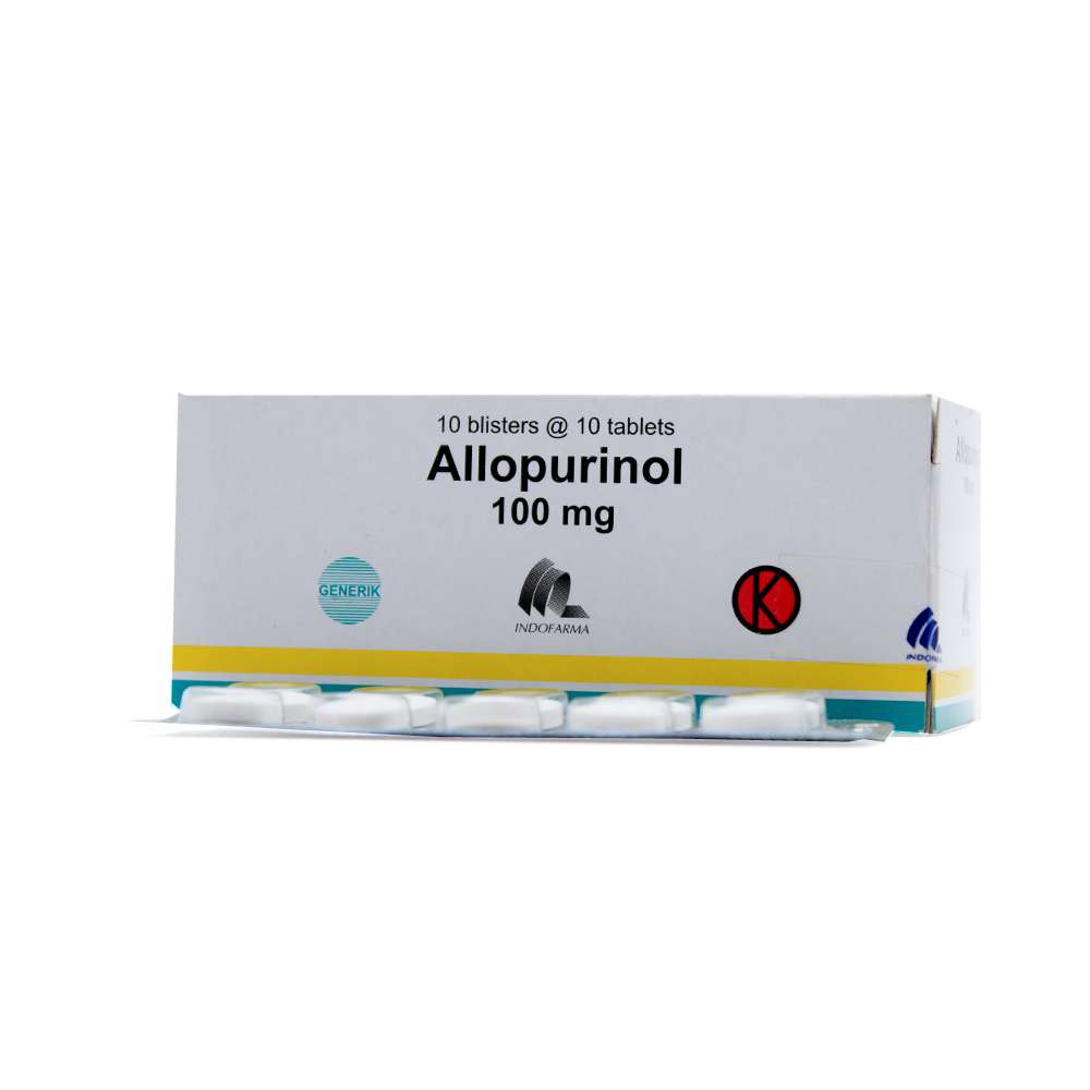 Alofar allopurinol 100 mg obat apa