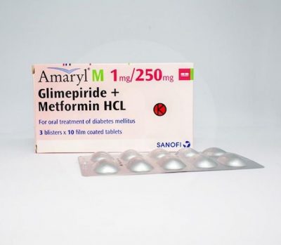 Amaryl M 1 Mg Tab | Obat dan Vitamin - DokterSehat