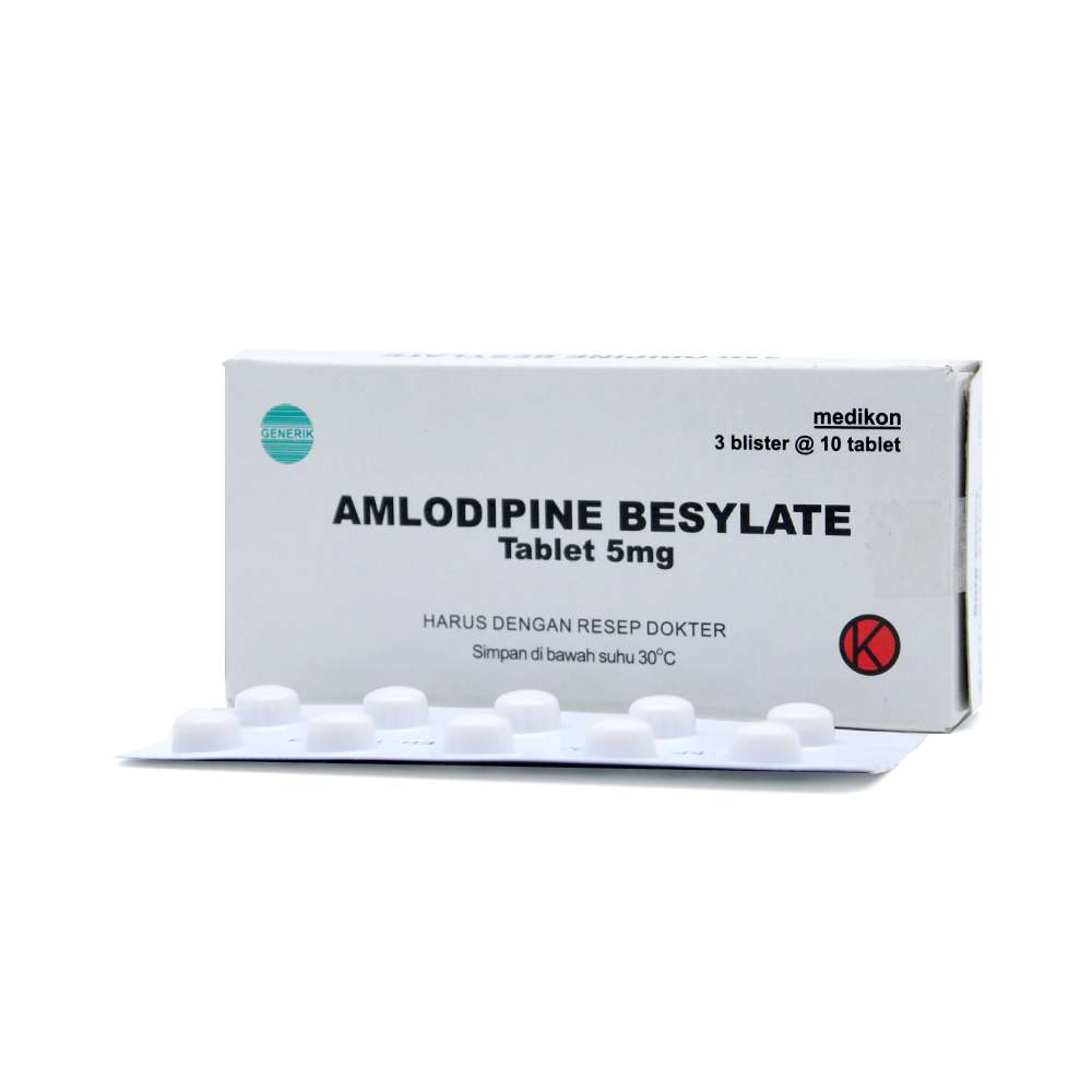 Amlodipine besylate 10 mg obat apa