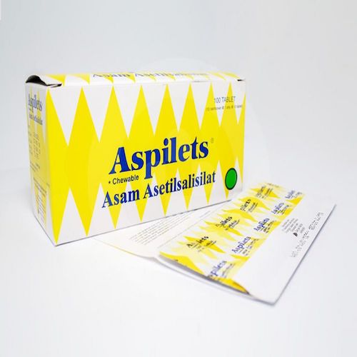 Acid aspilets apa acetylsalicylic obat Aspilets Chewable