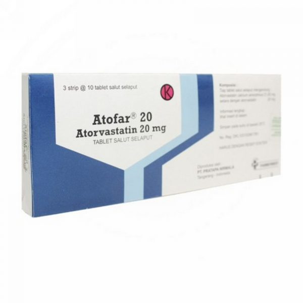 Atofar 20 Tab 30'S Obat dan Vitamin DokterSehat