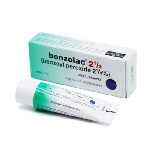Benzolac 2,5% 5 Gr
