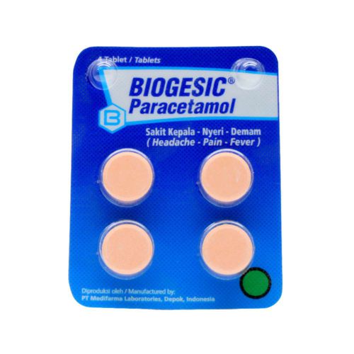 Biogesic Paracetamol 500 Mg