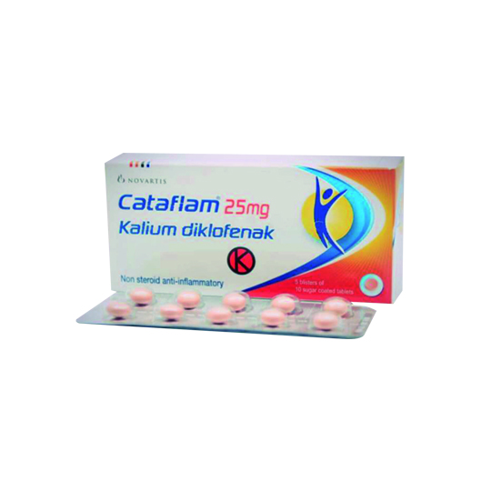 Cataflam 25 Mg Tab | Obat dan Vitamin - DokterSehat