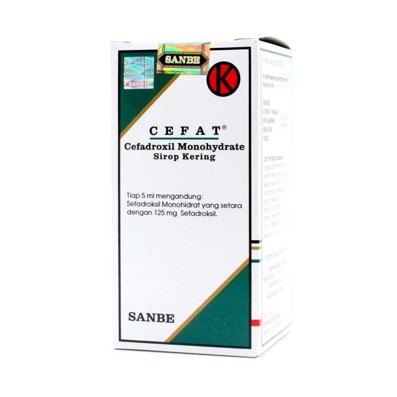 Cefat Dry Sirup 60 Ml | Obat dan Vitamin - DokterSehat