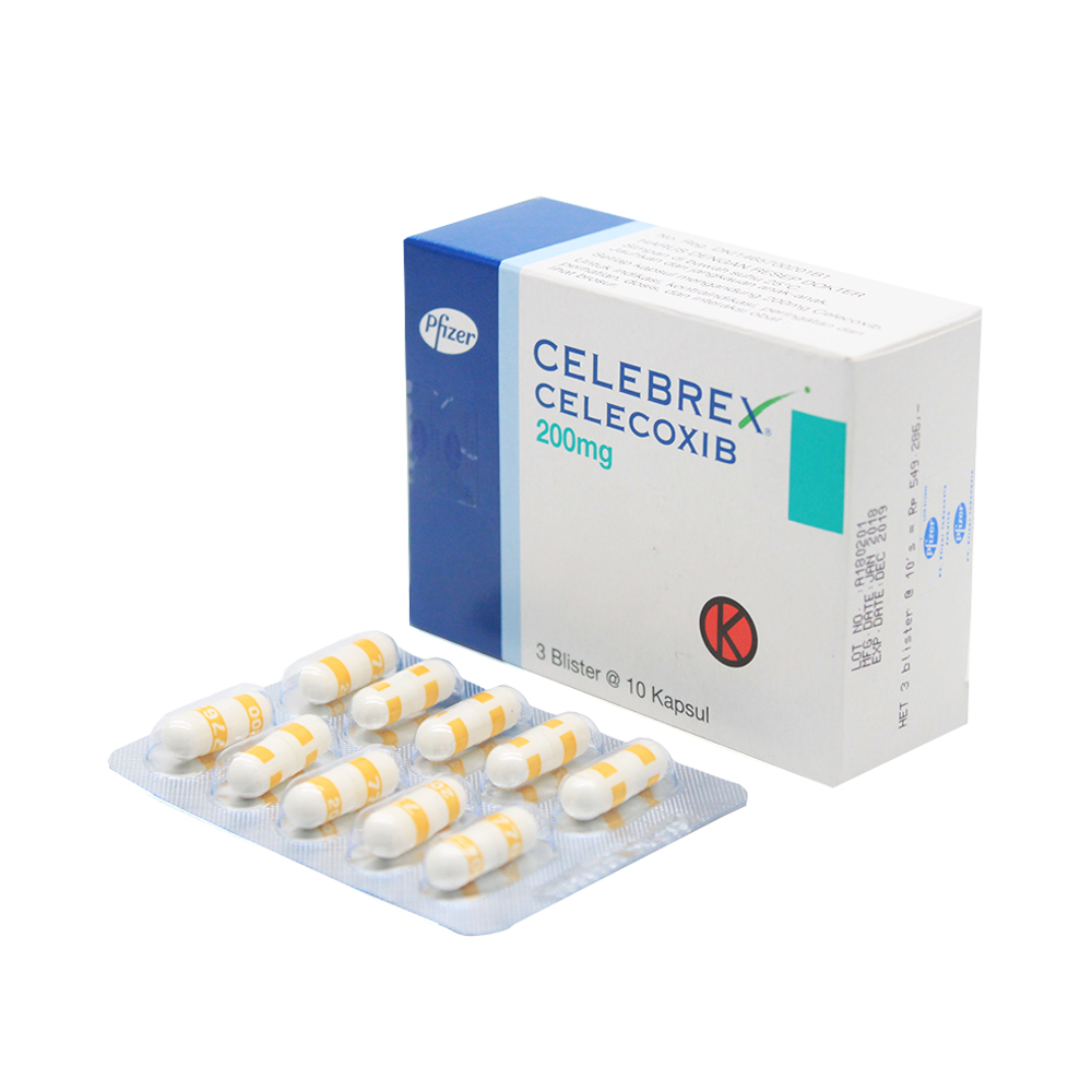 Celebrex 200 Mg Tab  Obat dan Vitamin  DokterSehat