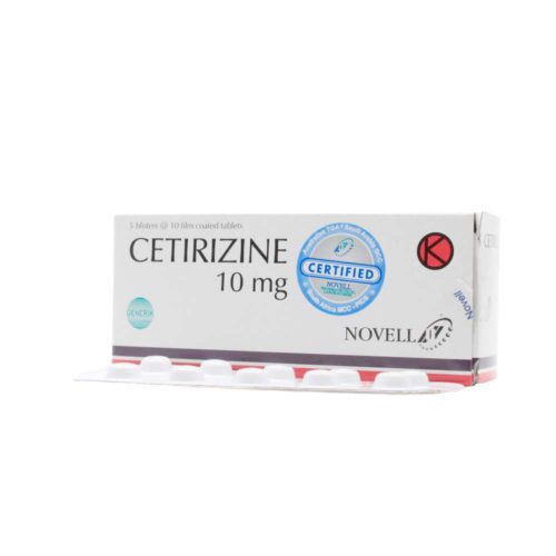 Cetirizine 10 Mg Tab Novell