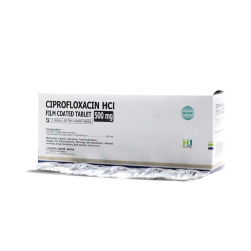 Ciprofloxacin 500 Mg Tab Hexp