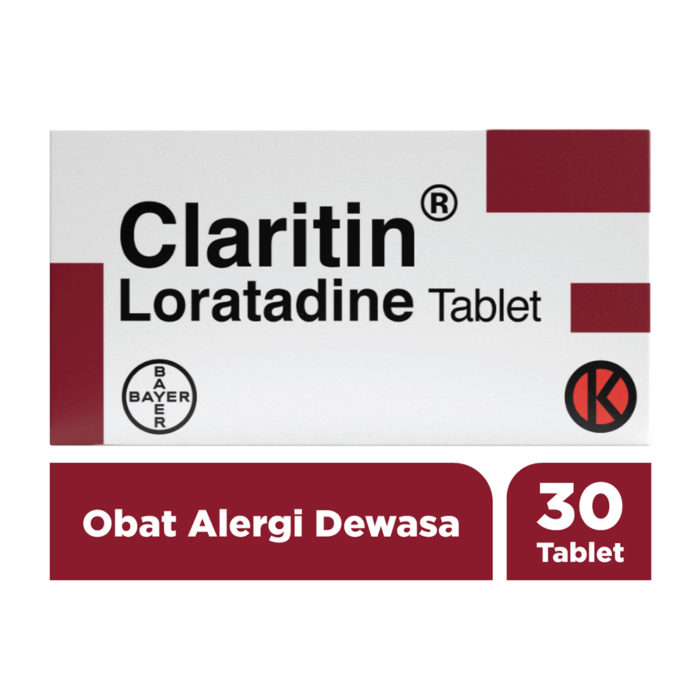 Claritin Obat Alergi Dewasa 30 Tablet