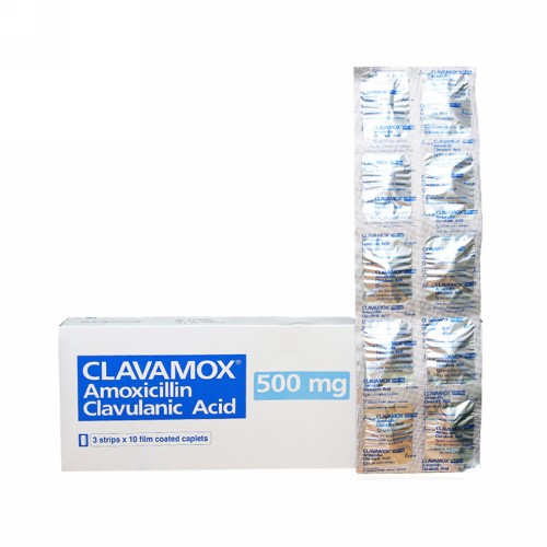 Clavamox 500 Mg 30’S