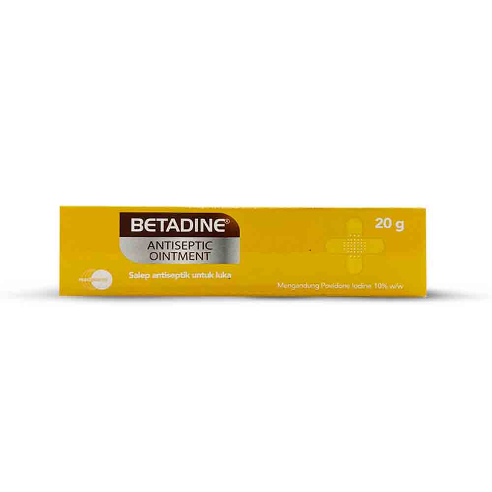  Betadine  Antiseptic  Ointment 20g Obat  dan Vitamin 