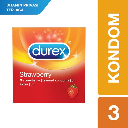 Durex Strawberry 3’S
