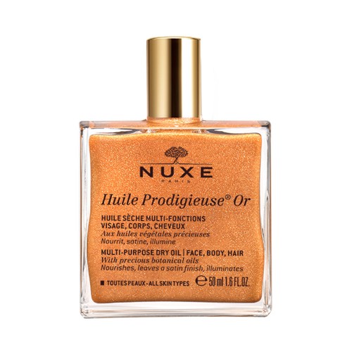 Nuxe Multi-Usage Dry Oil Golden Shimmer 50 Ml