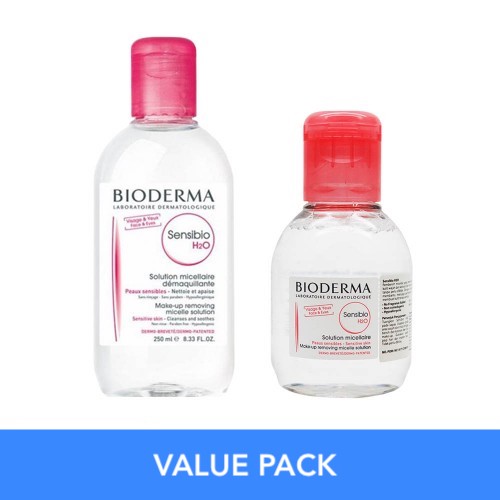 Value Pack Bioderma Sensibio H2O 250 Ml + 100 Ml