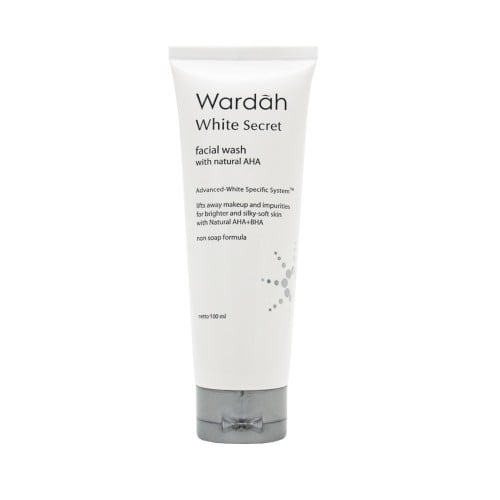 Wardah White Secret Facial Wash With AHA 100 Ml