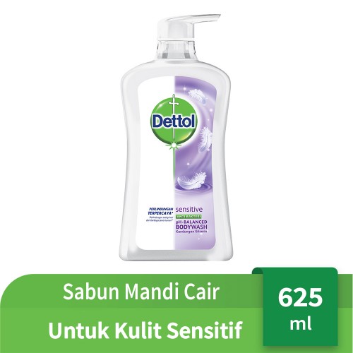 Dettol Bodywash Sensitive Pump 625ml