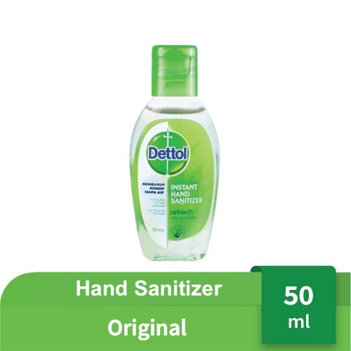 Dettol Hand Sanitizer Refresh Bottle 50 Ml