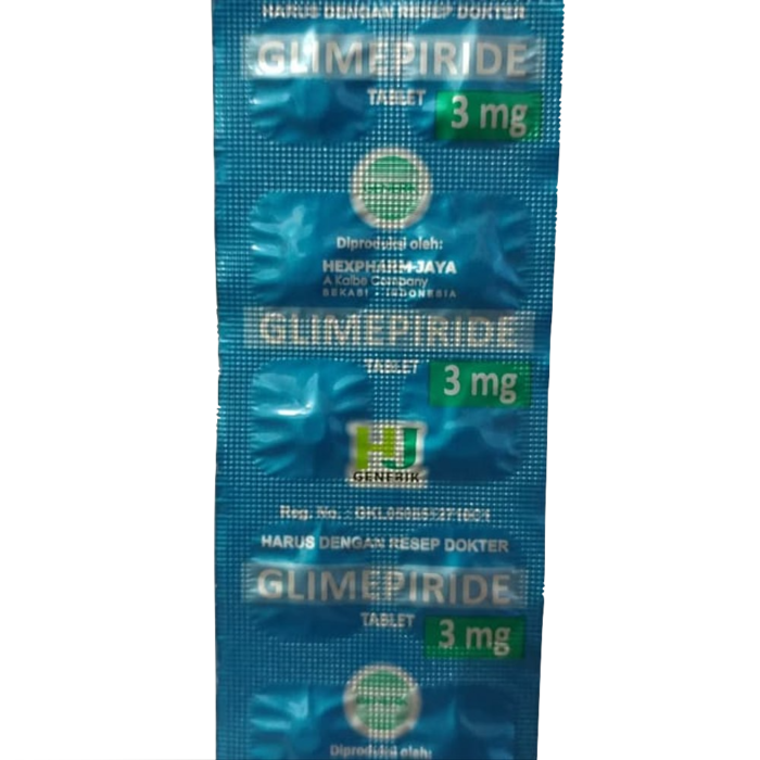 Glimepiride 3mg Tab Hexp