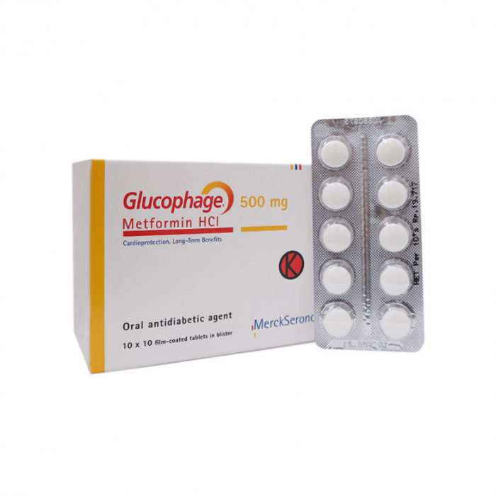 Glucophage 500mg Tab