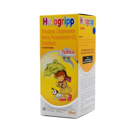 Hufagripp Flu & Batuk Kuning Sirup 60ml