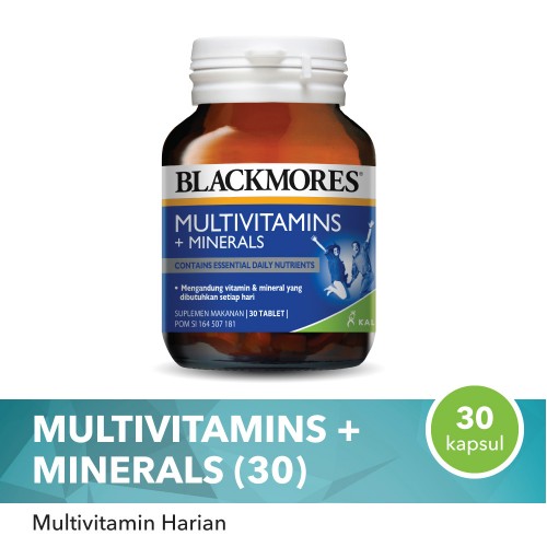 Blackmores Multivitamins + Minerals 30’S