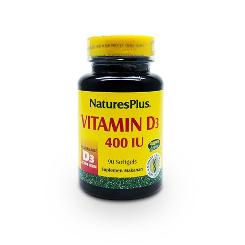 Nature’s Plus Vitamin D3 400 IU 90’S