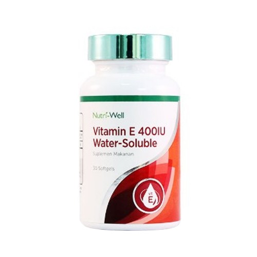 Nutriwell Vitamin E 400 IU Water-Soluble 30'S