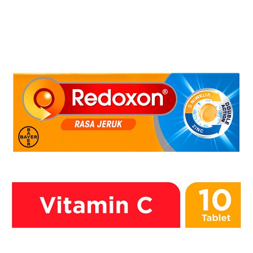 Redoxon Effervescent Zinc Orange 10’S