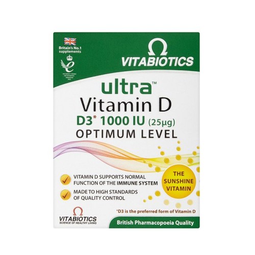 Vitabiotics Ultra Vitamin D3 30’S