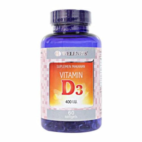 Wellness Vitamin D3 400 IU 60’S